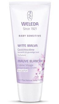 baby-sensitive-witte-malva-gezichtscr&egrave;me-weleda