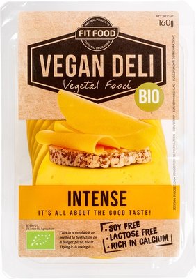 vegan kaas plakken intense - 160 gram