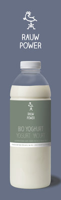 rauw power - yoghurt - 1 liter