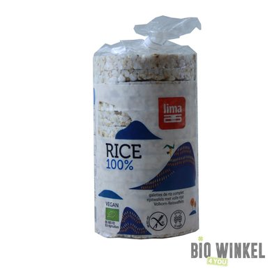 rijstwafels volle rijst - 100 gram