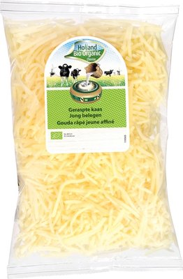 kaas geraspt jong belegen - 150 gram