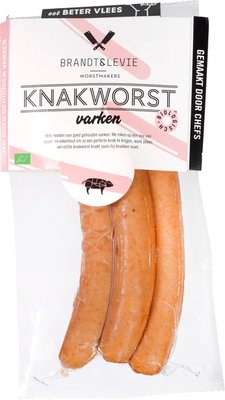 knakworst varken - 240 gram