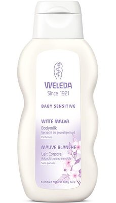 baby sensitive witte malva bodymilk - weleda - 200 ml