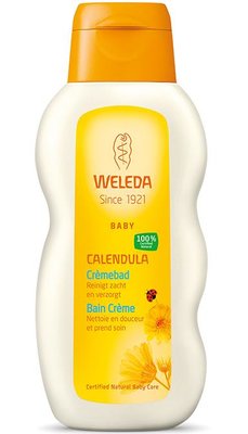 baby calendula cremebad - weleda - 200 ml