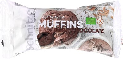 glutenvrije muffins chocola - 6x2 stuks