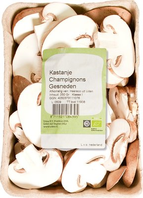 champignons kastanje gesneden - 250 gram