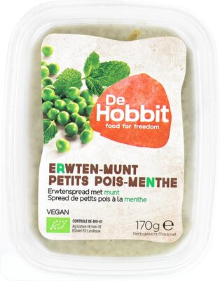 erwten-munt spread - de hobbit - 170 gram