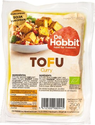 tofu curry - de hobbit - 250 gram