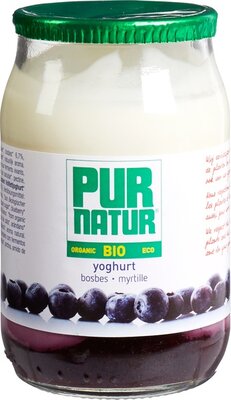 yoghurt bosbes - 150 gram